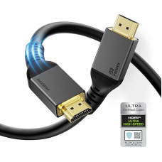 10K 8K HDMI 2.1 kabelis 7 m, 