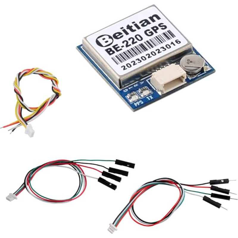 DIYmalls BE-220 GPS Receiver Module TTL 10th Chip 38400bps for Arduino FPV Aircraft CC3D Flight Control Replace BN-220 GPS