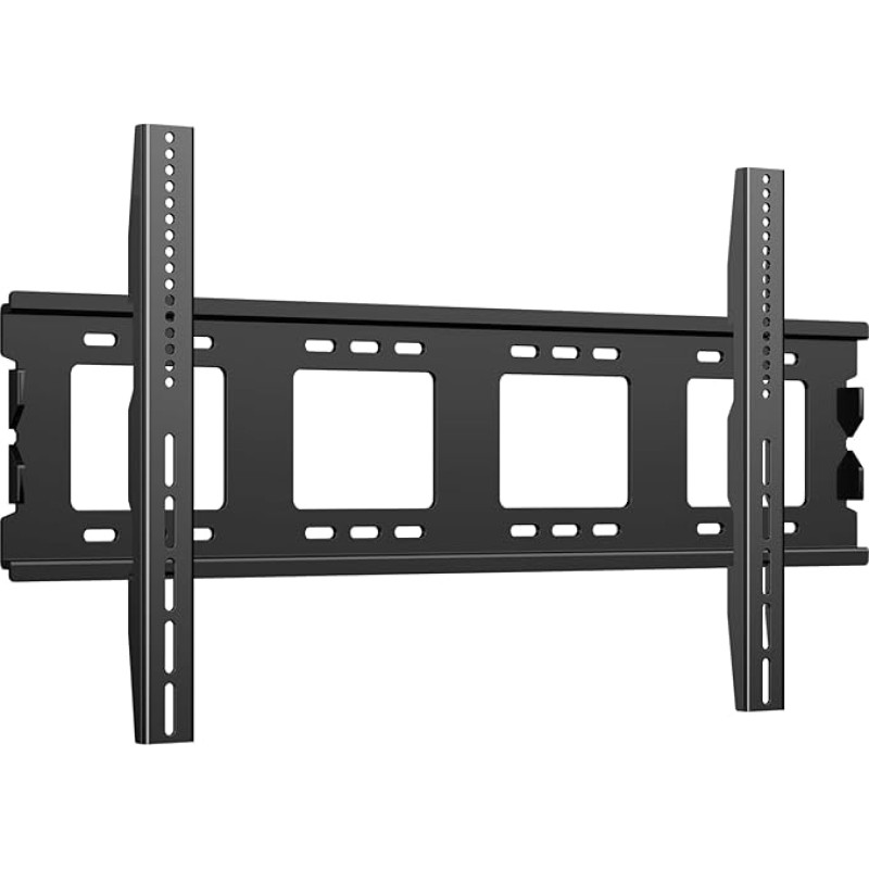 JXMTSPW TV sieninis laikiklis, skirtas 50-120 colių sunkiems išlenktiems plokščiaekraniams televizoriams, maksimali VESA 900 x 600 mm, išlaiko iki 125 kg itin plonas sunkių monitorių sieninis laikiklis 75 80 85 90 100 colių universalus televizoriaus sieni