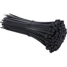 FEEIMOL Nailono kabelių raiščiai juodi 4 x 150 mm, 500 vnt.