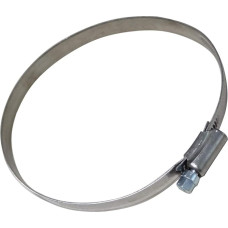 AERZETIX: 5 x Hose Clamp with Screws 110 - 130 mm 12 mm for Pipe Garden/Car Chrome Plated Steel DIN 3017 C42933