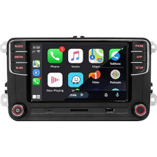 SCUMAXCON automobilinis radijas RCD360 PRO2 RCD330 Carplay Android automobilinis 6,5 colių Bluetooth RVC USB SD VW Golf 5 6 MK5 MK6 Polo Passat B6 B7 CC Caddy (suaktyvinta atbulinės eigos kamera)