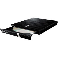 ASUS SDRW-08D2S-U Lite išorinė plona DVD laikmena (8x DVD±R, 6x DVD±R DL, 5x DVD-RAM, USB 2.0) inkl. 