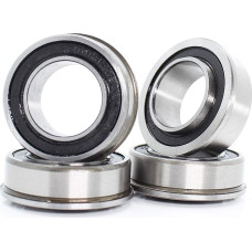 DINGGUANGHE-CUP F6003 F6003RS F6003-RS guolis F6003-20-2RS 20 x 35 x 11 mm ABEC-1 flanšinis rutulinis guolis F6003-RS Sodo vežimėlio ratų guolis Pramoniniai produktai (vienetų skaičius: 4 vnt.)