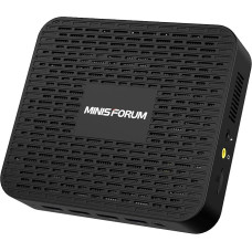 MINIS FORUM GK41 mini kompiuteris 8GB DDR4 128GB SSD su Celeron J4125 keturių branduolių procesoriumi (iki 2,7 GHz) Mini kompiuteris 4Xportai USB3.0 2XGigabit Ethernet 4K HDMI/DP WiFi Double BT4.2