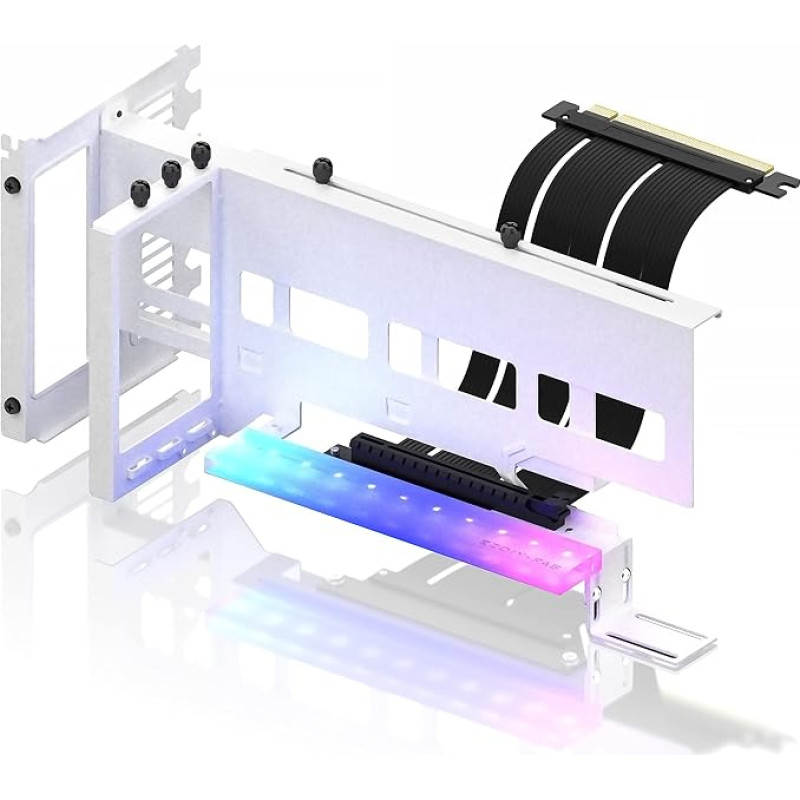 EZDIY-FAB PCIe 4.0 GPU montavimo laikiklis su LED ARGB 5V 3 kontaktų laikikliu VGA vaizdo plokštei PCIe 4.0 X16 Gen4 6,69