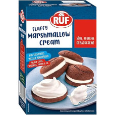RUF purus zefyrų kremas, putų cukraus kremas kaip saldus užtepas arba purus konditerinis kremas tortams ir keksiukams, greitai paruošiamas, 1 x 200 g