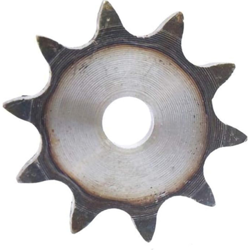 COQALINEX Schneckengetriebe, Radschnecke, Motorritzel, 1 Stück, Stahlkettenantrieb, flaches Kettenrad, 10-25 Zähne, Rollenkettengetriebe, Teilung 12,7 mm, Industrie-Kettenrad(21 Teeth)