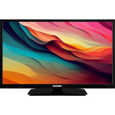 TELEFUNKEN XH24O550M TV 24 Inch HD-Ready LED TV with 60 cm Screen Diagonal and Integrated Triple Tuner Black