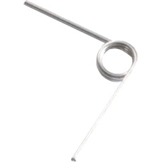 CvbGNJm Torsionsfeder, Torsionsfedern, Drahtdurchmesser 1,0 mm, Federstahl-Torsionsfeder 7,7 mm Außendurchmesser, Länge 23 mm, 90-Grad-Torsionsfeder