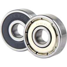 5/10PCS Rutuliukas 626ZZ 6 * 19 * 6mm Lager 626zz626RS 626 2rs 6262RS 3D Drucker Teile Tiefe Nut Flansch Pulley Rad (10Pcs, 626zz)