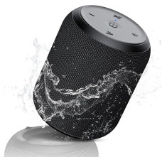 NOTABRICK Bluetooth Speaker, Music Box Bluetooth with SD/TF Card/AUX, Bluetooth Box with IPX67 Waterproof, 12 Hours Playtime, Dual Pairing, Portable Wireless Speaker for Bathroom and Outdoor Use