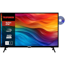 Telefunken XH32SO550SD Smart TV 32 Inch TV (HD-Ready, HDR, Triple Tuner, DVD Player) incl. 6 Months HD+