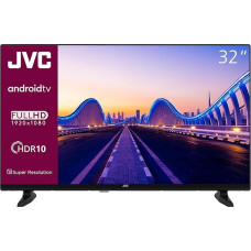 JVC 32 Inch TV Android TV (HD-Ready Smart TV, HDR, Triple Tuner, Google Play Store) LT-32VAH3355 [2024]