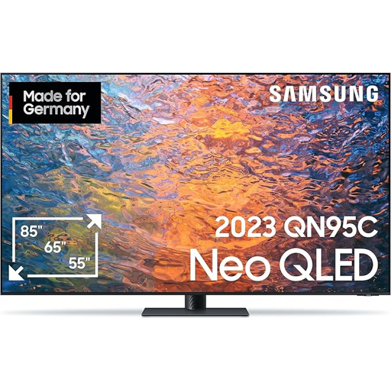 Samsung Neo QLED 4K QN95C 75 Inch TV (GQ75QN95CATXZG), Neo Quantum HDR+, Infinity One Design, Neural Quantum Processor 4K [2023]