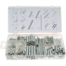 Spring Assortment Box Compression Springs + Tension Springs Various Thickness 200 Pieces (in Storage Box/Assortment Box)