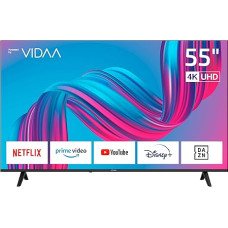 Dyon Movie Smart 55 VX - 55 Inch (139 cm) TV (4K Ultra HD Smart TV, Triple Tuner (DVB-C/-S2/-T2), App Store, Prime Video, Netflix, YouTube, DAZN, Disney+) [Mod. 2024]