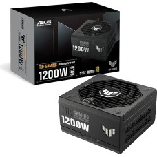 ASUS TUF Gaming 1200 W auksinis maitinimo šaltinis (1200 W, visiškai modulinis maitinimo šaltinis, suderinamas su ATX 3.0, 