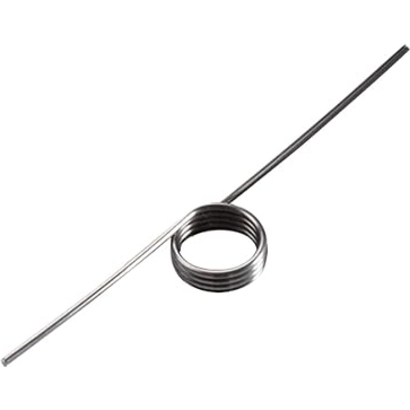 Edelstahl-Torsionsfedern, 10pcs Wire Diameter 1mm, Outer Diameter 8mm, Spring Steel Mechanical Angle 90°, 1x8mm-6 Turns - 90°(1x8mm-6 Turns - 180°)