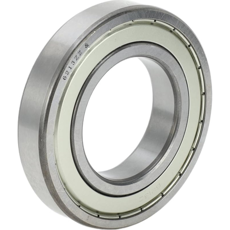 A ABSOPRO 6213ZZ & Deep Groove Ball Bearings P0 65x120x23mm Geschmierte Lager Doppel-Metall-Dichtung Silberfarben Scooter Skateboard Rad