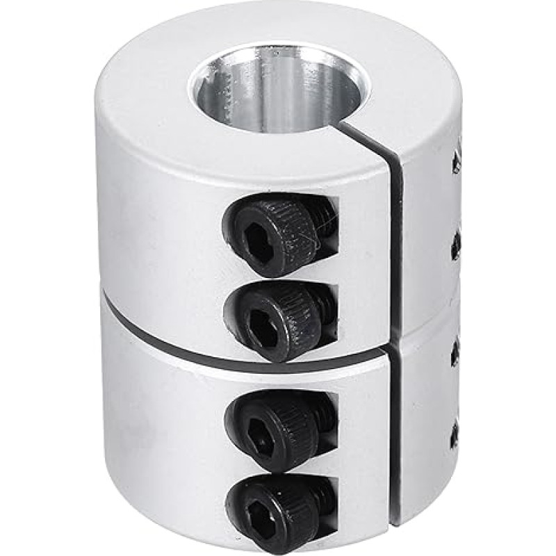išteklių žemėlapis Wellenkupplung, 8 bis 12,7 mm (ID), 30 mm (L), Aluminiumlegierung, Schaftkupplung, starres Gelenkmotorzubehör für 3D-Drucker, DIY-Roboter, Modell CN