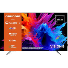 GRUNDIG 65 GOB 9480 TV 65 Inch (164 cm) Google TV, OLED TV, 4K UHD, Dolby Vision IQ, Dolby Atmos, 60 W Sound, Hey Google Voice Control, Smart TV, Bluetooth, Silver