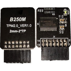 NUHFUFA TPM2.0 modulis TPM LPC 14 Pin modulis Saugumo modulis, tinkamas MSI B250M Win11 platformos dalims