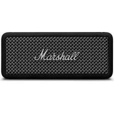 Marshall Emberton II Portable Bluetooth Speaker, Wireless, Pairable, IP67 Dust and Waterproof, Over 30 Hours Playtime, Quick Charge, Indoor and Outdoor Speakers - Black and Steel