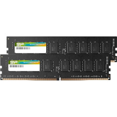 SP Silicon Power 16GB (2x8GB) DDR4-2666MHz 288-Pin CL19 1.2V Non-ECC Unbuffered UDIMM staliniams kompiuteriams skirta atmintis, suderinama su 