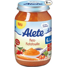 Alete Ryžiai Ratatouille Pakuotė 6 x 190 g