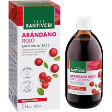 Santiveri Raudonųjų spanguolių sultys Conc. 490 ml