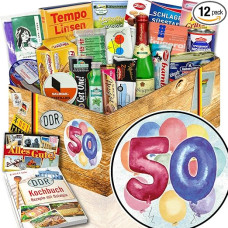 50-asis gimtadienis + 50-ojo gimtadienio dovanos + DDR dovanų dėžutė