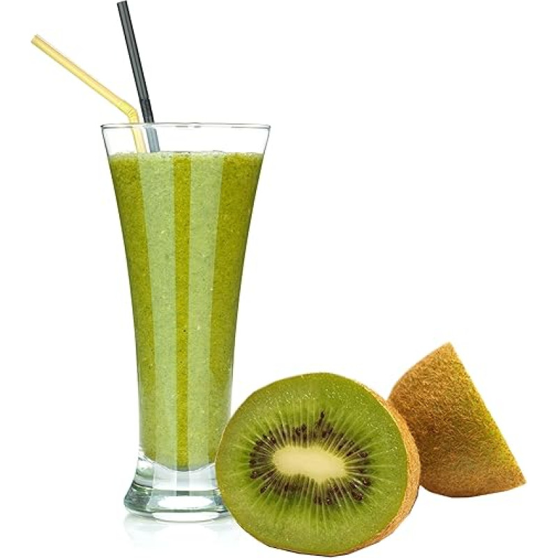 Kiwi Luxofit Whey Powder Enriched with L-Carnitine Protein Wellness Drink Aspartame-Free Whey (Kiwi, 1 kg)