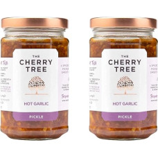 Norėdami didesnio vaizdo, užveskite pelę ant paveikslėlio The Cherry Tree - aštrus česnakinis čatnis / aštrus česnakinis marinatas - 320 g - 2 vnt.