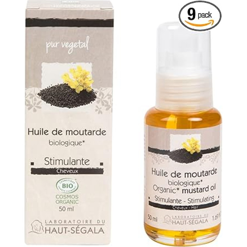 Huile de moutarde stimuliuojantis organinis 40 ml