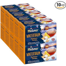 Meßmer Wintertraum Cinnamon Star Orange Pack of 10 x 40 g