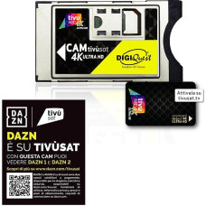 Digiquest CAM tivusat 4K Ultra HD Channel Enabled Device DAZN