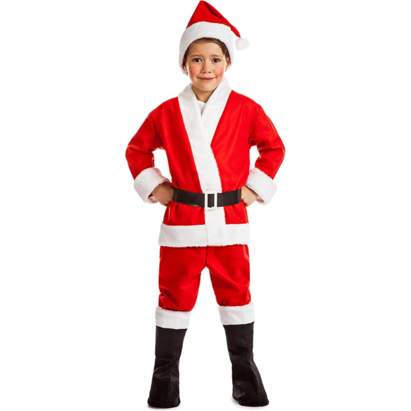 Boland - Vaikų Kalėdų Senelio kostiumas, 6 dalių, Kalėdų Senelio, Kalėdų ar karnavalo kostiumas