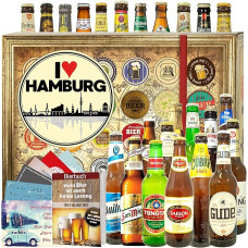 I love Hamburg/Adventskalender 2024 2025 Bier / 24 x Biere DE und Welt