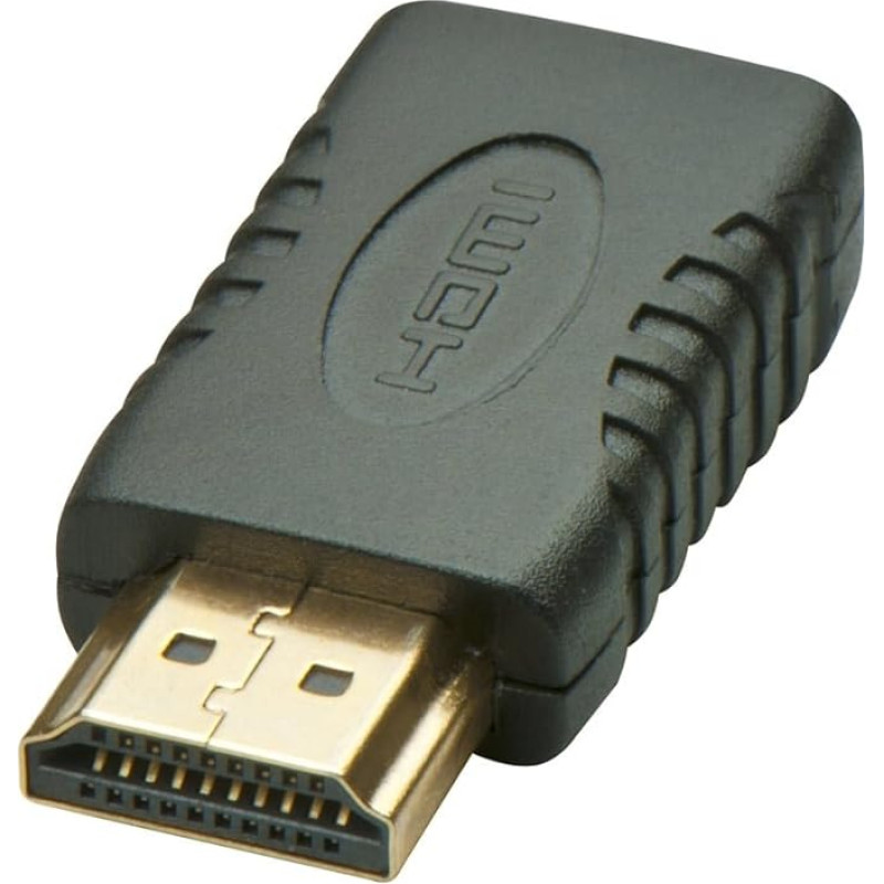 LINDY 41208 Mini HDMI moteriškos ir vyriškos lyties adapteris - juodas