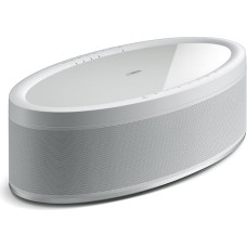 Yamaha MusicCast 50 jukebox white - multiroom stereo speakers compatible with Alexa voice control - conveniently stream music - WLAN speaker with room-filling sound