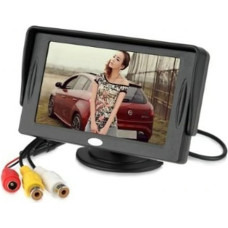 BW 4.3 Inch TFT-LCD Car Rearview Monitor Car DVD Monitor with Pocket-sized Color LCD Display, Mini LCD Car Monitor for Car/Automobile and Vehicle Backup Cameras