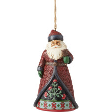 Heartwood Creek by Jim Shore Holiday Manor With Bell Hanging Ornament