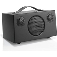 Audio Pro Addon T3+ Black - Tragbarer Lautsprecher mit Bassreflexbox, Bluetooth & WiFi - Kabelloser Speaker mit USB Out & Digitalverstärker - bis zu 30h Akku