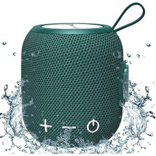 Speaker Bluetooth Portable Waterproof Music Box with Stereo Bass for Travel, Bathroom, Pool and Outdoor Waterproof