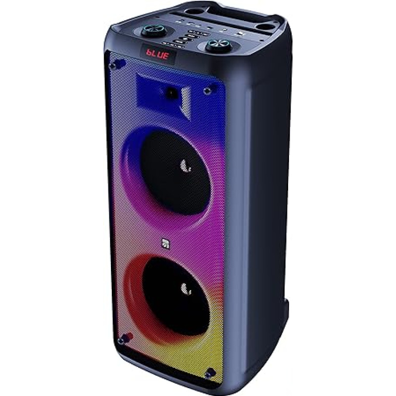 Xtreme Videogames TWS Speaker Amplified Speaker Portable LED Effects Remote Control Microphone WiFi USB AUX Ambassador 33189