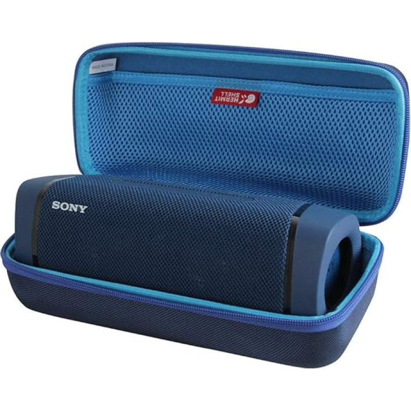 Hermitshell Blue Hard Case Cover For Sony SRS-XB33 Bluetooth Speaker