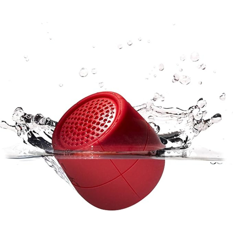 Lexon MINO x Waterproof Bluetooth Speaker - Red