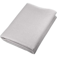 ANCLLO Speaker Mesh Grill Cloth (No Cane Webbing) Stereo Box Fabric Dustproof Audio Cloth 50cm x 140cm Silver