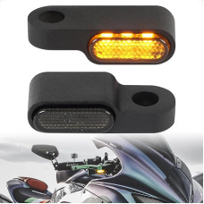 evermotor 3 LED universalūs 12 V pakuotėje 2 E24 mini motociklų LED indikatoriai Aliuminio lydinys iš investicinio liejimo IP67 atsparus vandeniui E išbandyta